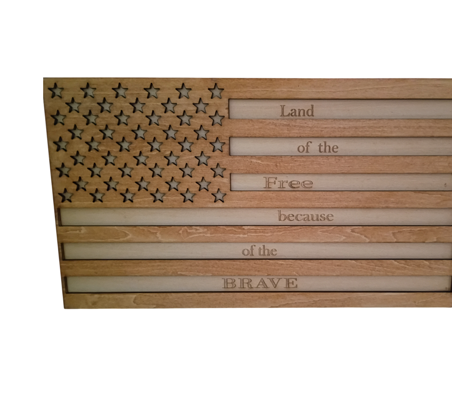 Flag wall art