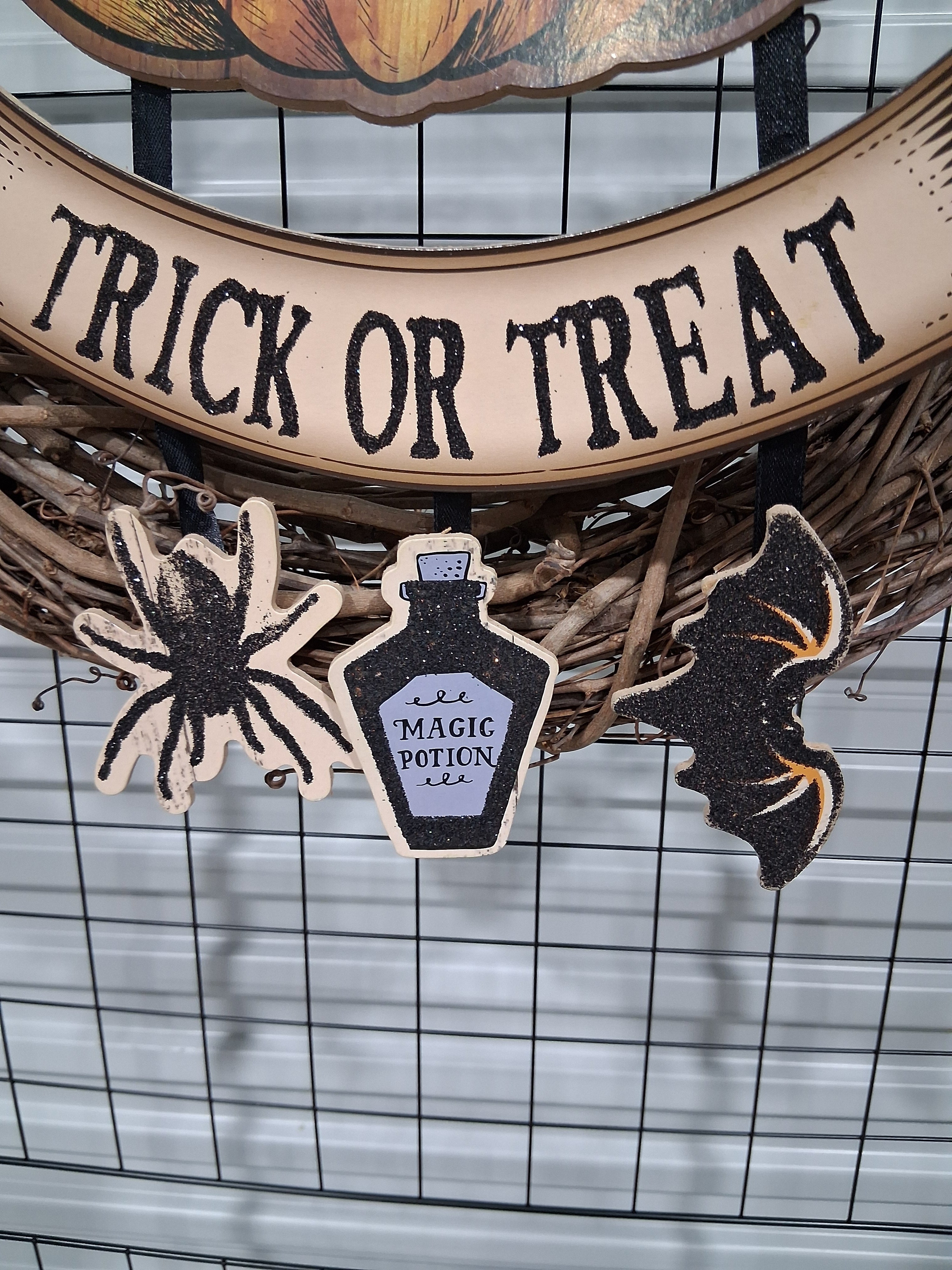 Trick or Treat wreath