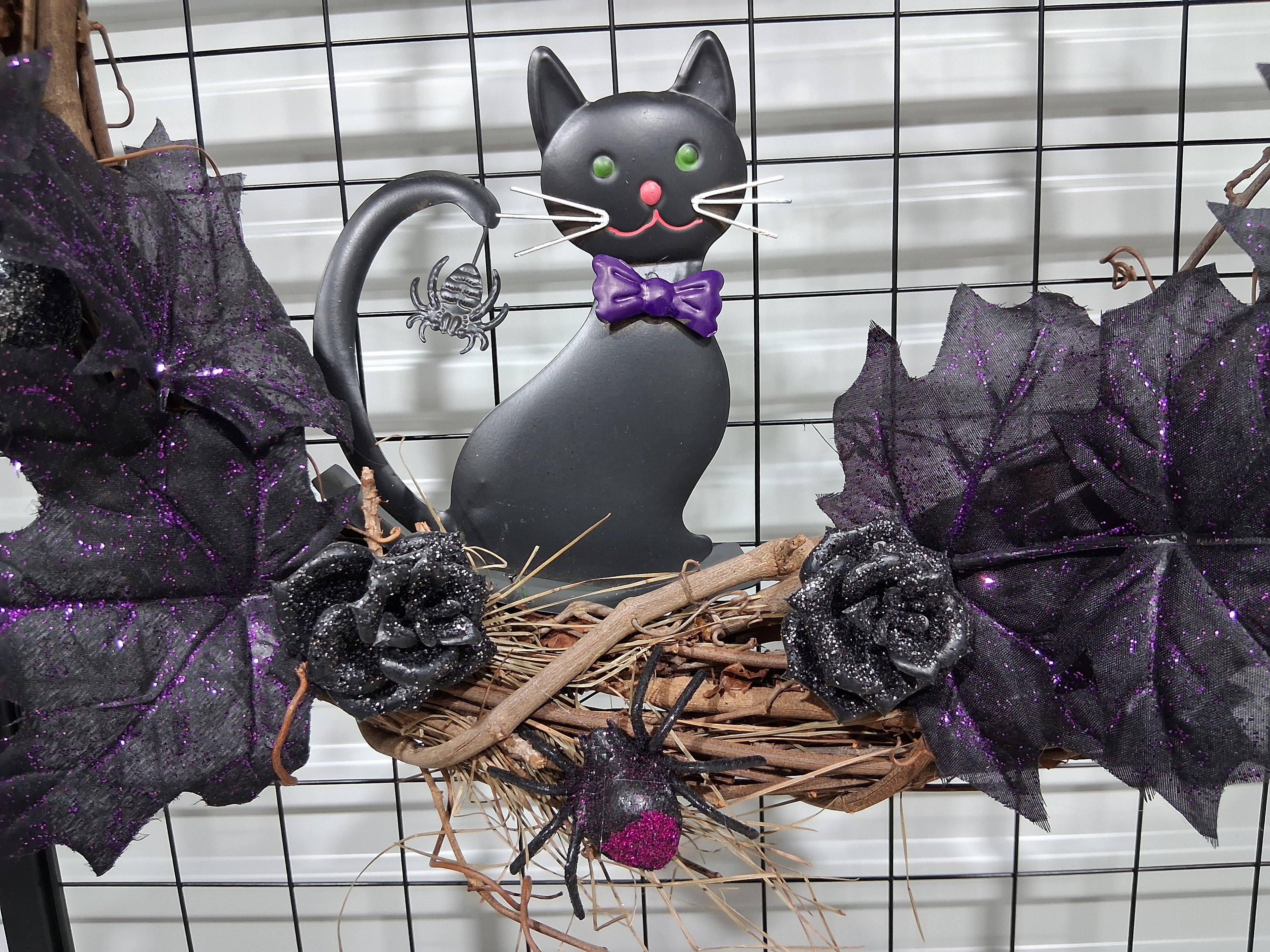 Black Cat Magic wreath
