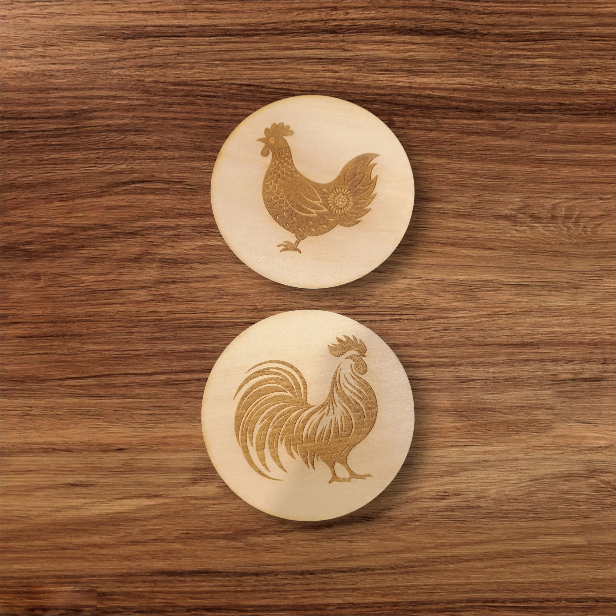 Chicken Coasters